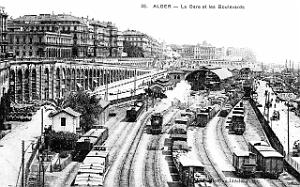 103- Loubet en Algerie - Gare d'Alger